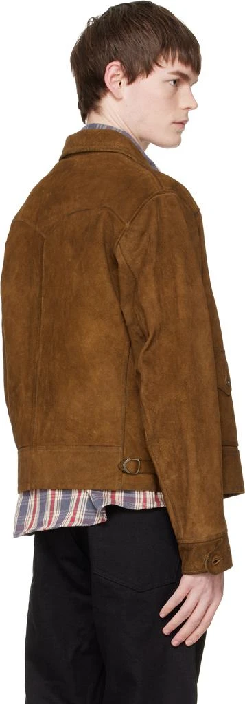 RRL Tan Roughout Suede Jacket 3