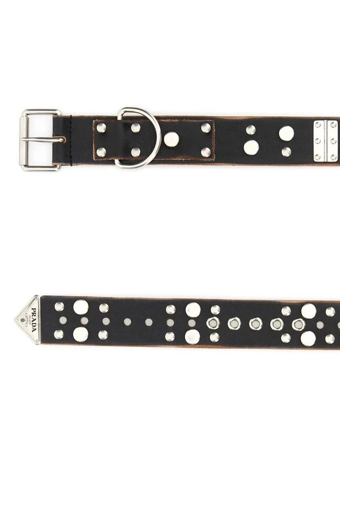 Prada Prada Studded Buckle-Fastened Belt 2