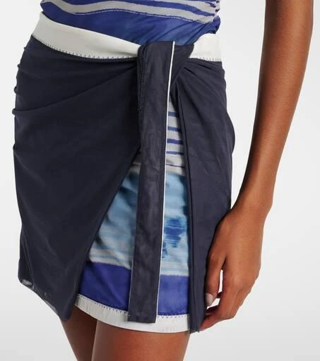 SIR. Breeze printed mesh minidress 5