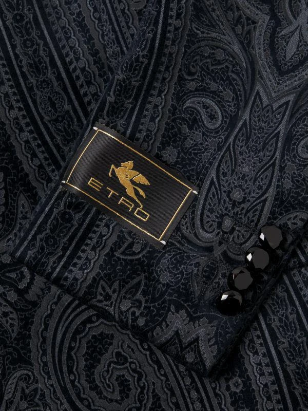ETRO ​Paisley Velvet Dinner Jacket 4