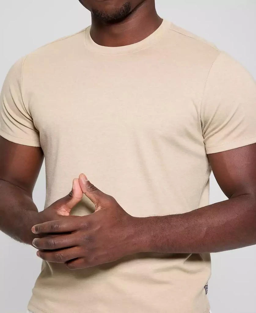 GUESS Men's Short Sleeve Solid Granada Crew Shirt 3
