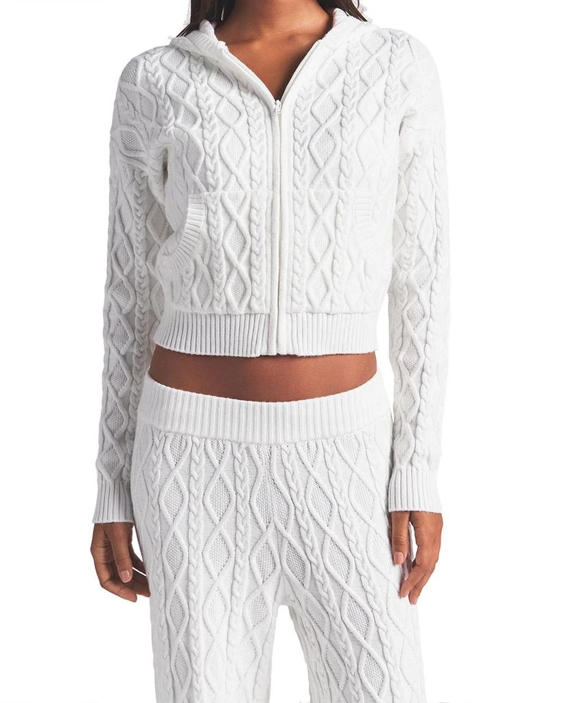 SKIMS Snow Bunny Cable Knit Pants 3