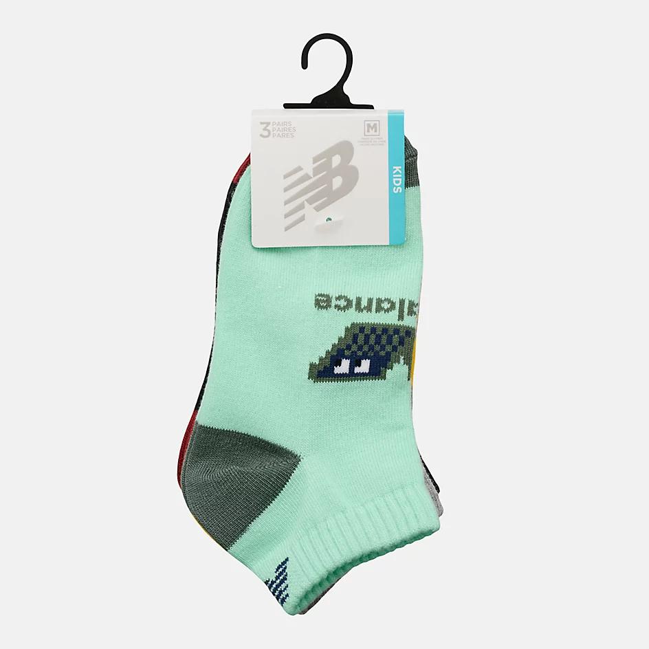 New Balance Kids Relentless Low Cut Socks 3 Pack