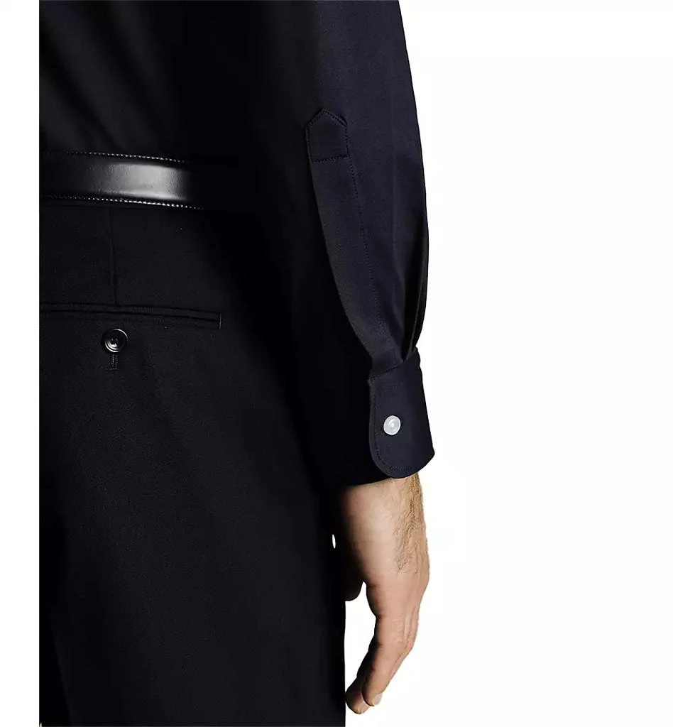 Charles Tyrwhitt Men's Four-Way Stretch Jersey Button Down Shirt 3