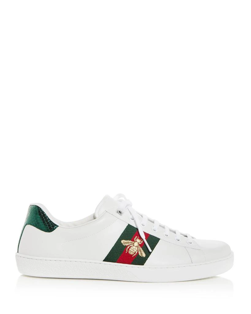 Gucci Men's Ace Leather Low Top Sneakers 3