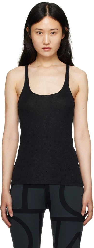 Totême Black Scoop Neck Tank Top 1