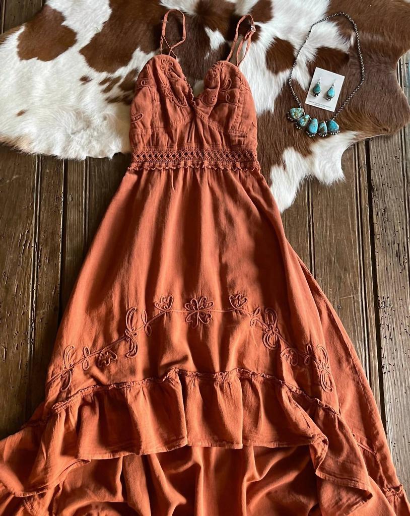 Scully Pondera Dress In Brown