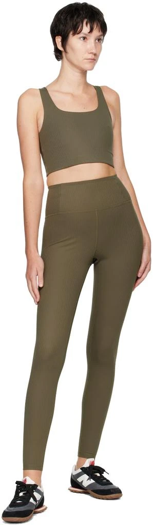 Girlfriend Collective Khaki Paloma Sport Bra 4