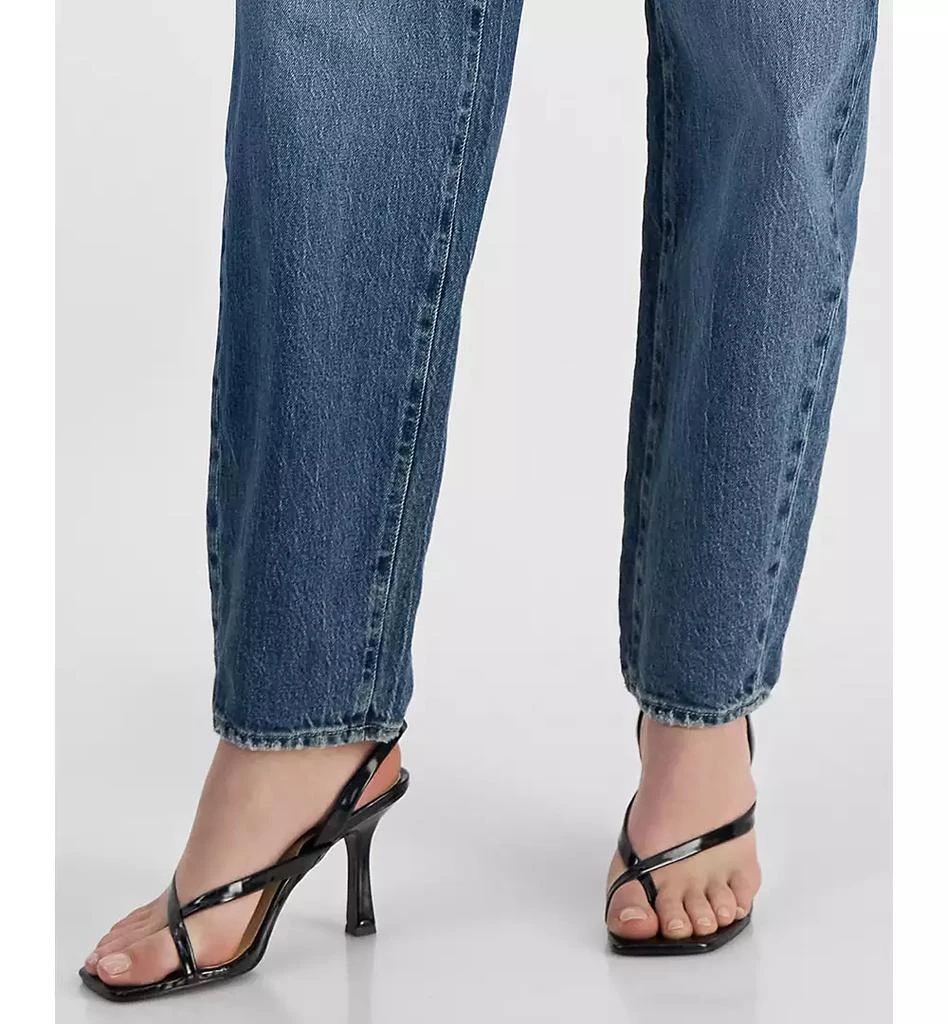 GUESS Women's High-Rise Tapered-Leg Jeans 7