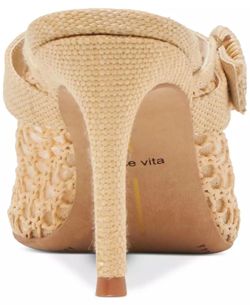 Dolce Vita Women's Keekee Buckle Woven Pointed-Toe Pumps 3