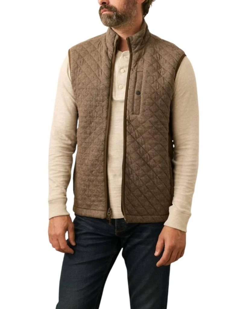 Faherty Faherty - Epic Quilted Fleece Vest