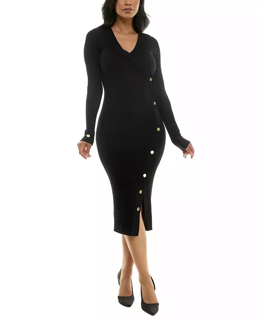 BCX Juniors' Ribbed Sweater Dress 4