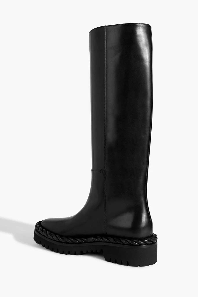 Valentino Twisted leather knee boots 3