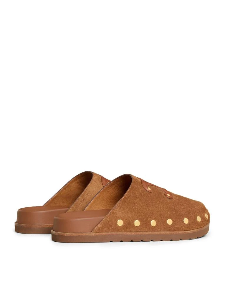 Celine CELINE PITEA CLOG IN SUEDE CALFSKIN 3