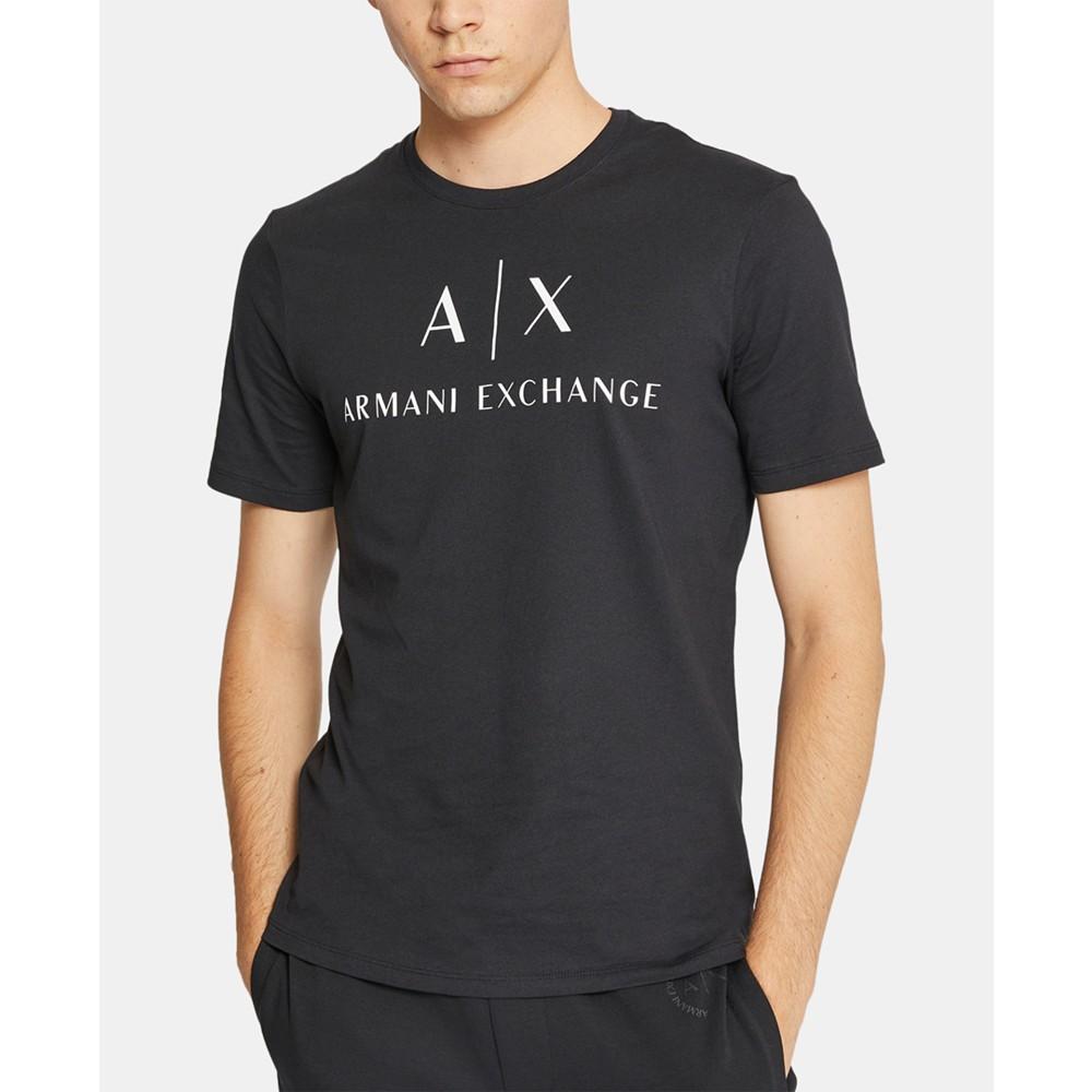 A|X Armani Exchange Men's Solid Logo T-Shirt