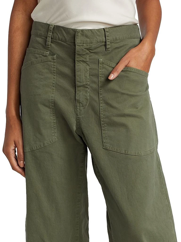 Nili Lotan Shon Cotton Twill Pants 6