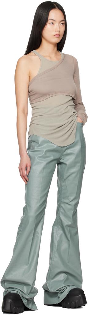 Rick Owens Blue Hollywood Bolan Bootcut Jeans - Pants - BeyondStyle