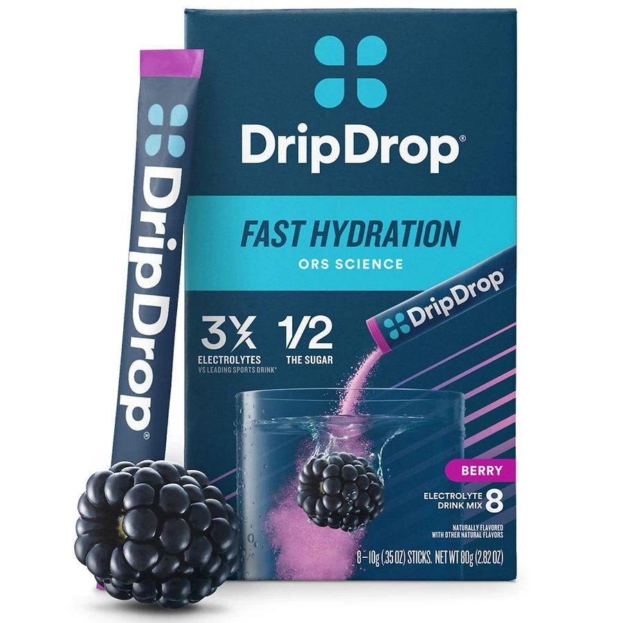 DripDrop Electrolyte Powder Berry 3