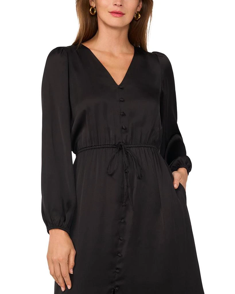 1. State Elastic Waist Button Maxi Dress 3