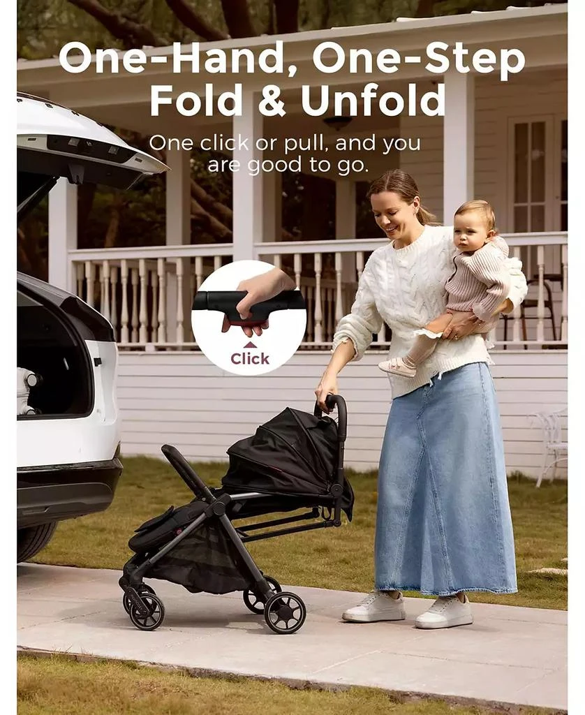 Momcozy Baby ClickGo Lightweight Stroller 3