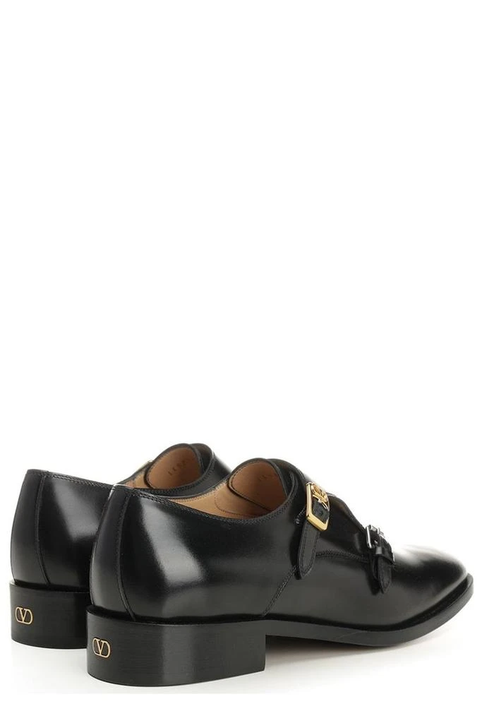 Valentino Valentino Buckle Detailed Slip-On Loafers 3