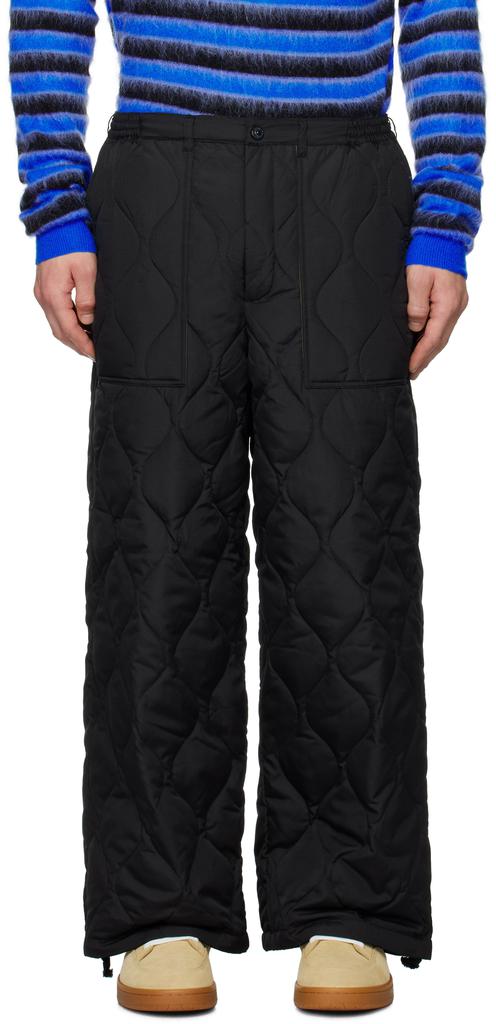 Taion Black Military Down Trousers