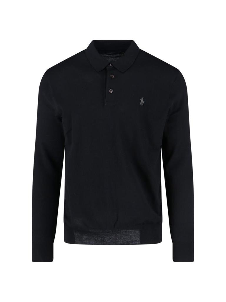 トップス 25ss ERL DOUBLE SLEEVE POLO T-SHIRT Buy ERL Double Sleeve Polo T-Shirt 'Black' - ERL10T035 BLAC