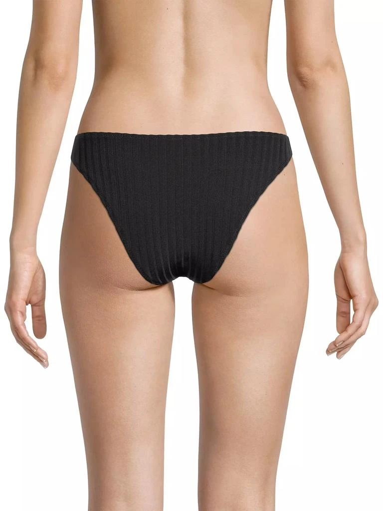 Solid & Striped Continuity Tati Ribbed Bikini Bottoms 5