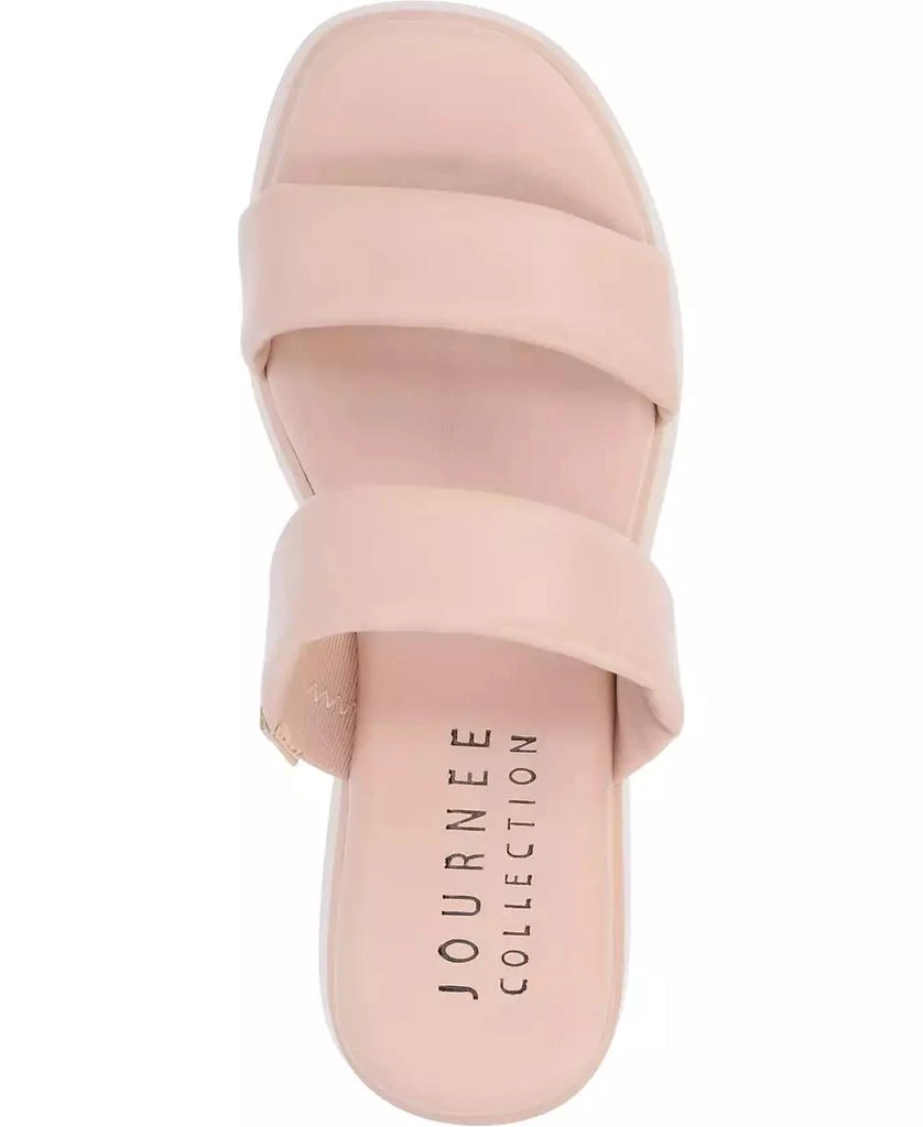 Journee Collection Women's Veradie Platform Sandals 4