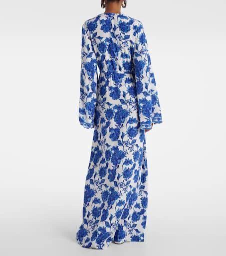 Alexandra Miro Chloe floral kaftan 3