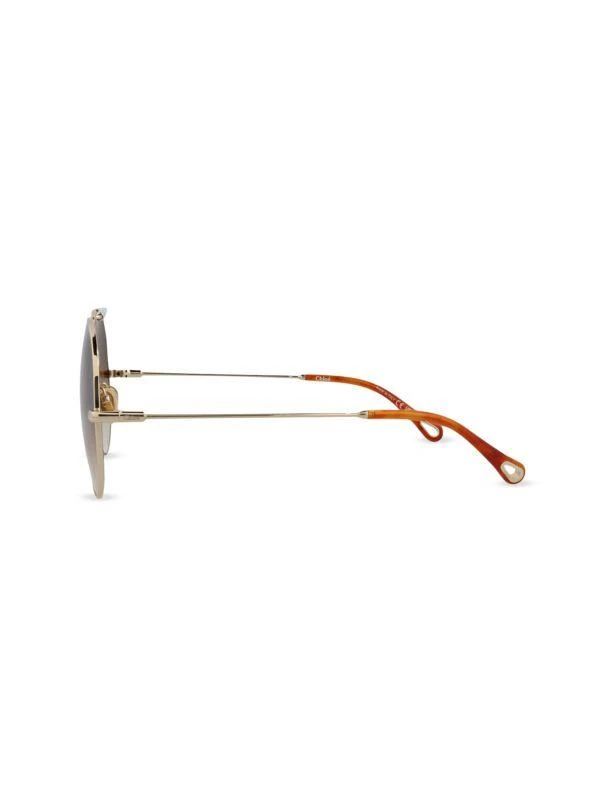 Chloé 50MM Aviator Sunglasses 2