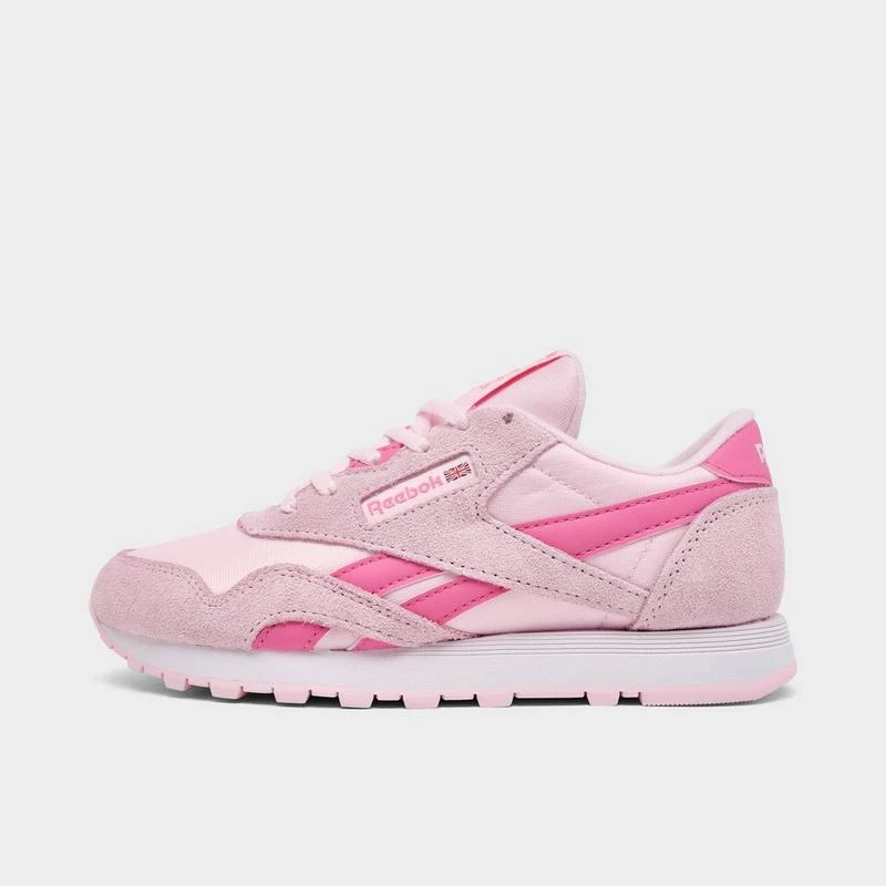 Reebok Girls Big Kids Reebok Classic Nylon Casual Shoes 1