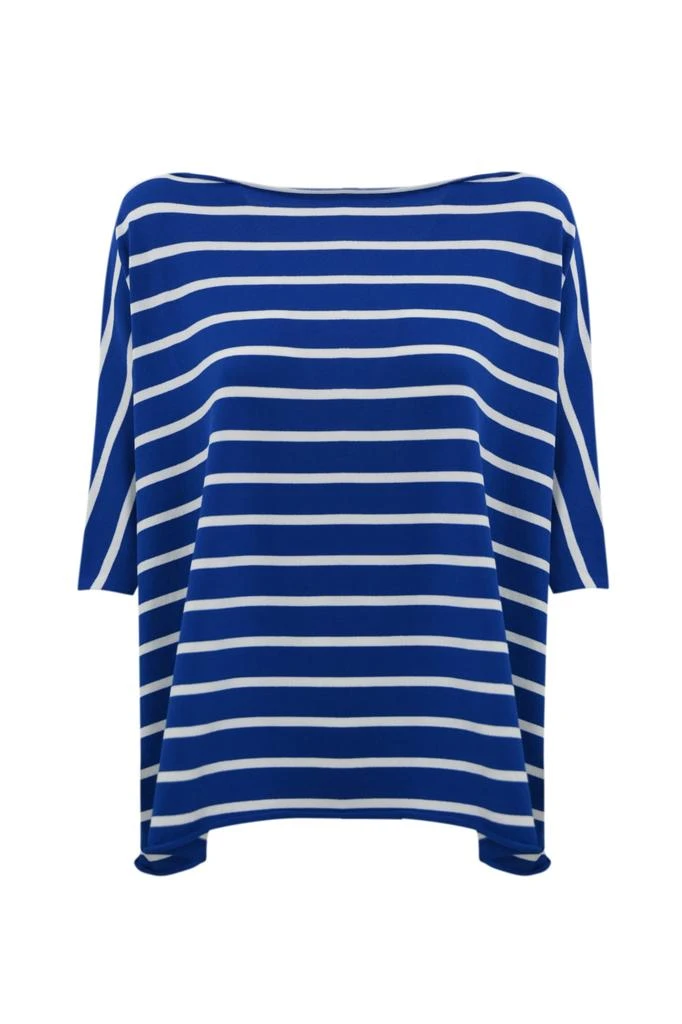 Liviana Conti Striped Viscose Sweater 1