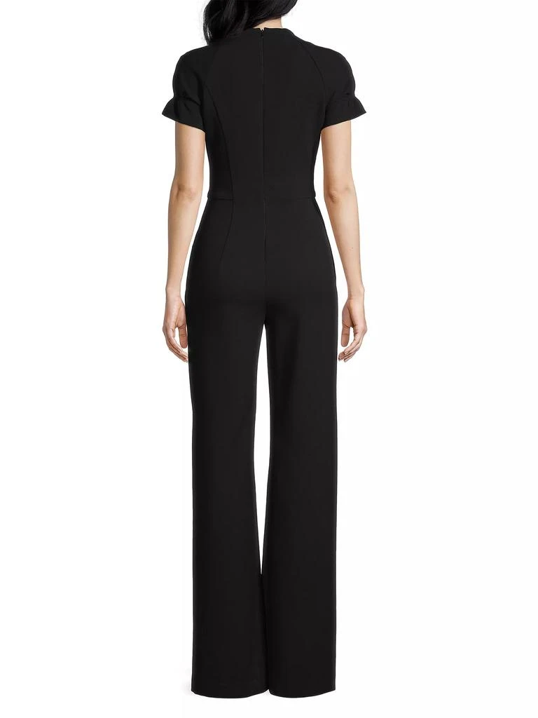 Black Halo Patel V-Neck Wide-Leg Jumpsuit 5