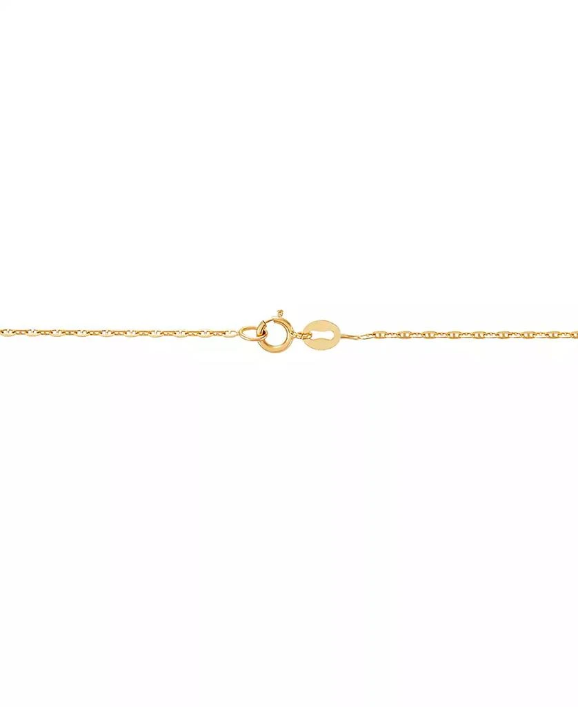 Italian Gold Polished 18" Mariner in 10K Yellow Gold 4