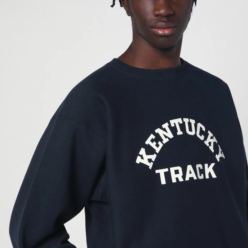 CHAMPION Navy blue sweatshirt True to Archive Reverse Weave 4