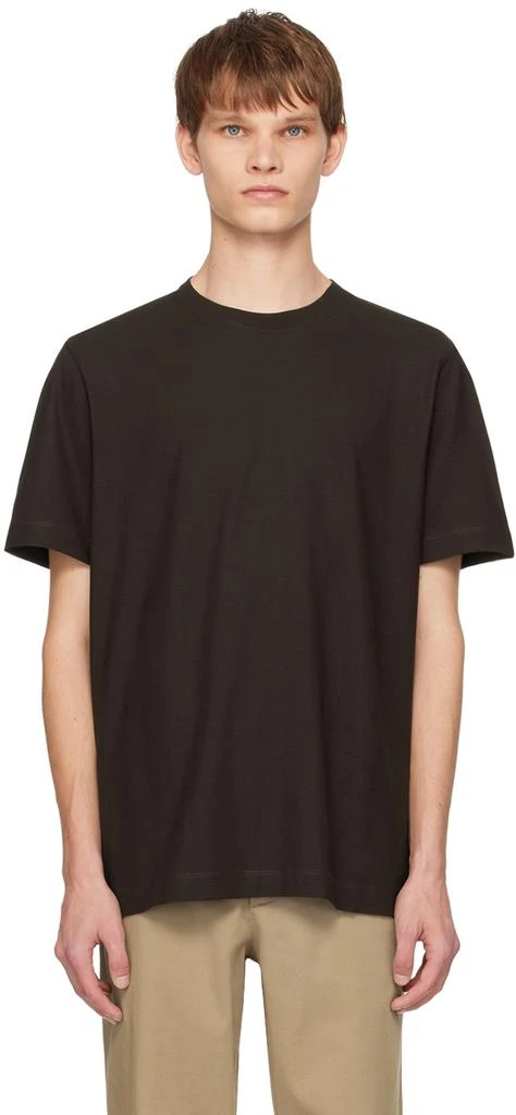 NORSE PROJECTS Brown Jakob T-Shirt 1