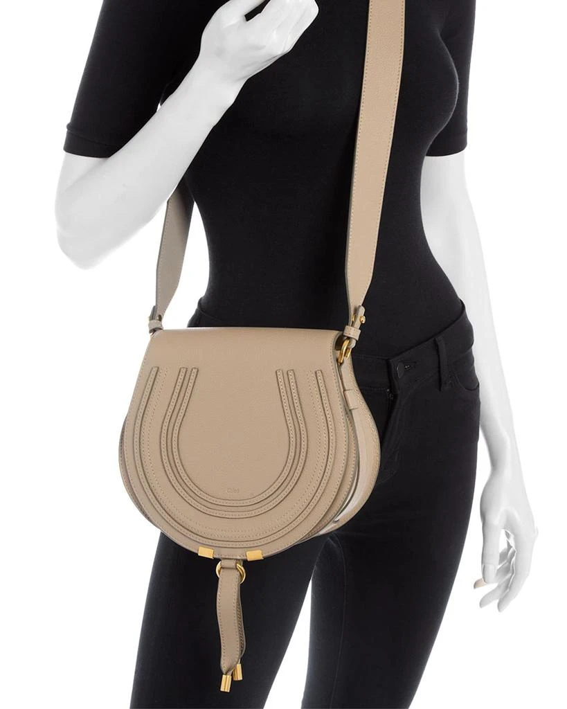 Chloé Marcie Leather Saddle Bag 2