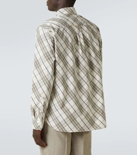 Burberry Burberry Check cotton overshirt 4