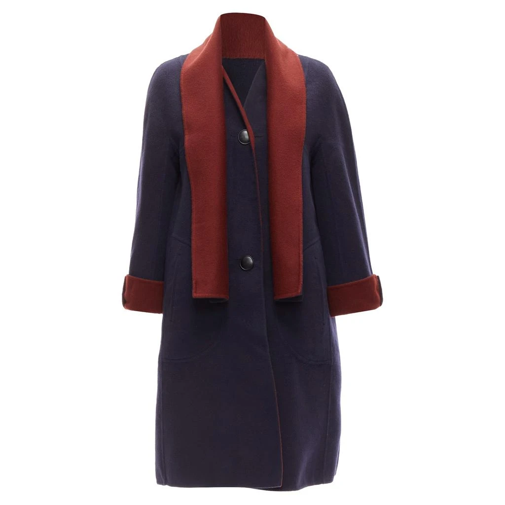 Loro Piana double faced cashmere Reversible coat 1