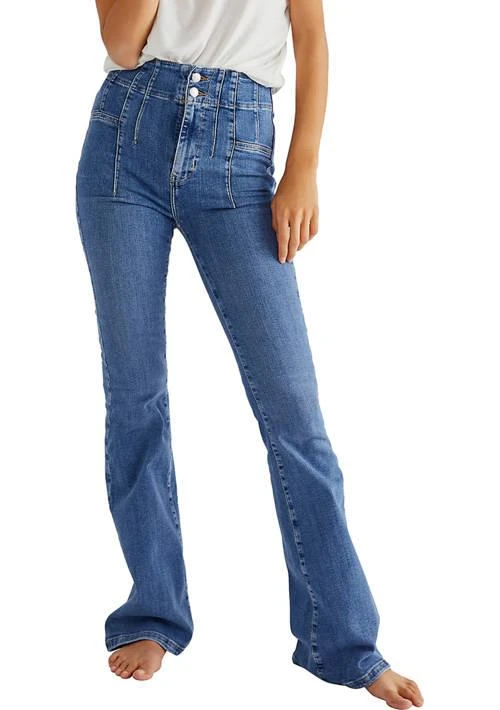 Free People People We The Free Jayde Flare Jeans 1