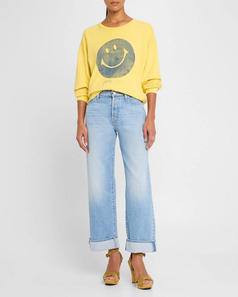 MOTHER Lil' Dodger Button Hover Cuff Jeans 2