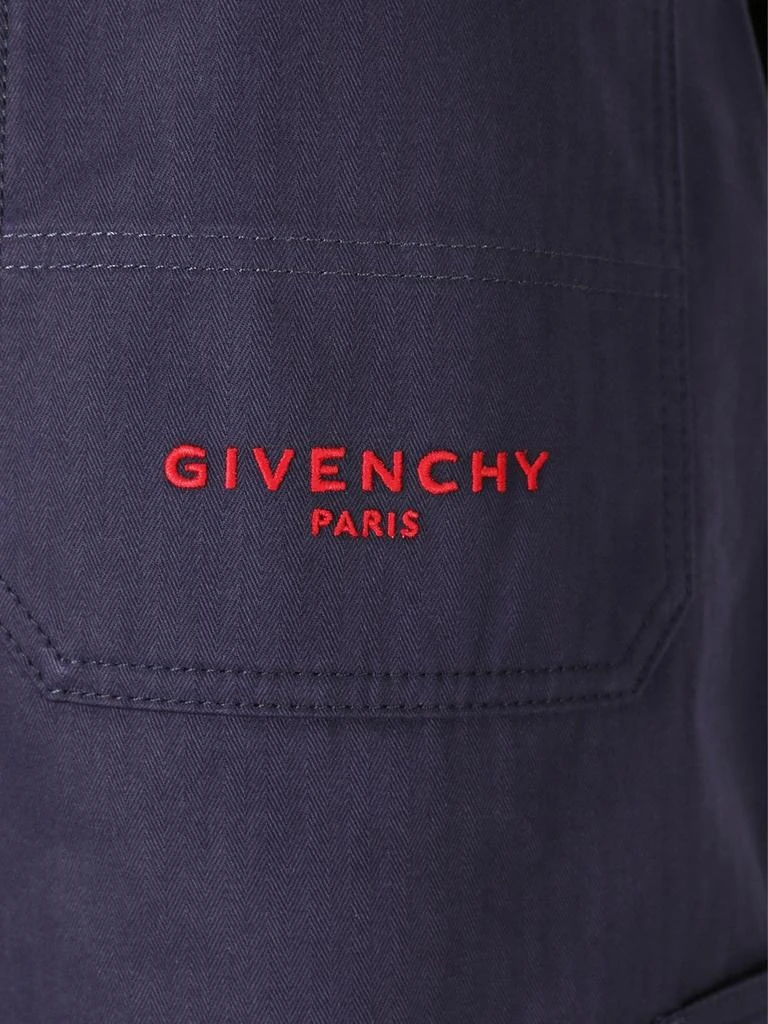 Givenchy Givenchy Paris Signature Embroidered Cargo Jeans 4