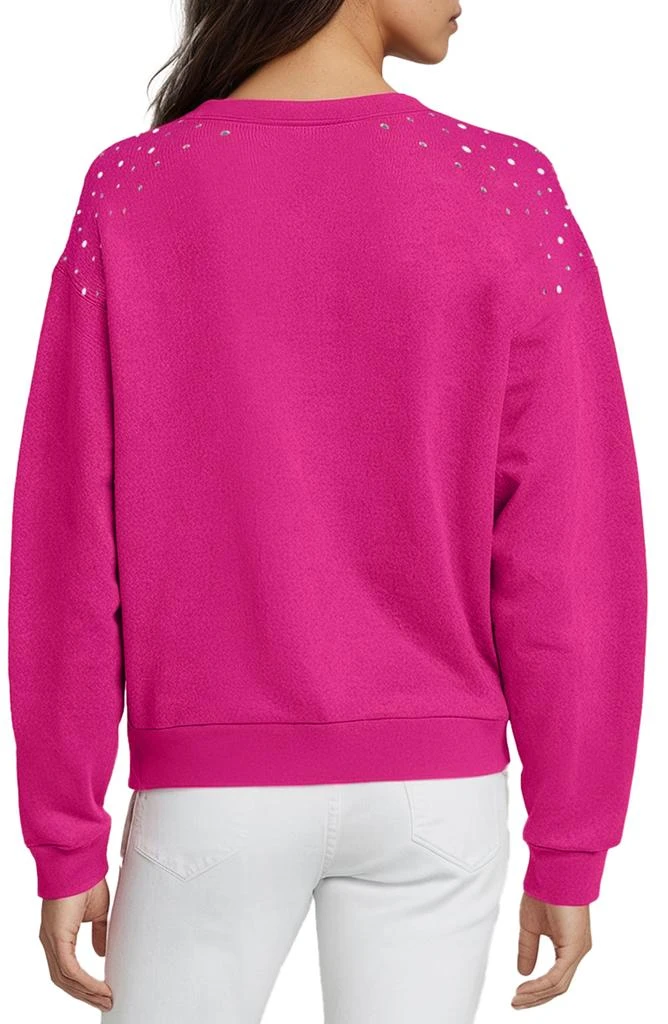 Wildfox Bailey Bejeweled Fleece Sweatshirt 2