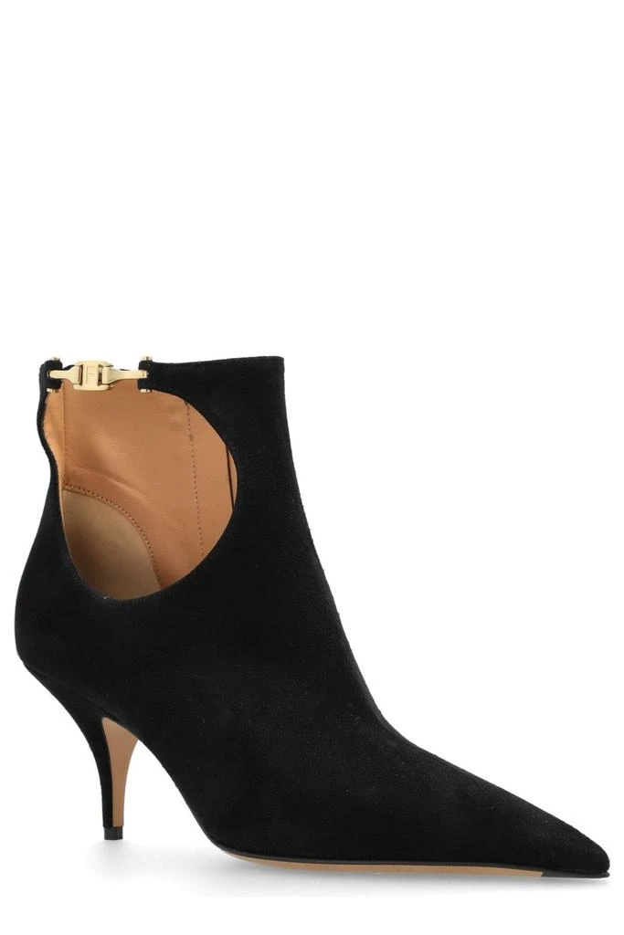 Salvatore Ferragamo Ferragamo Heeled Cutout Ankle Boots 2