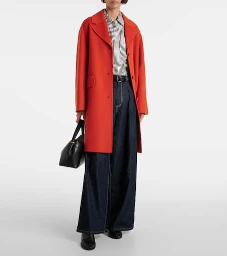 Max Mara Single-breasted wool coat 2