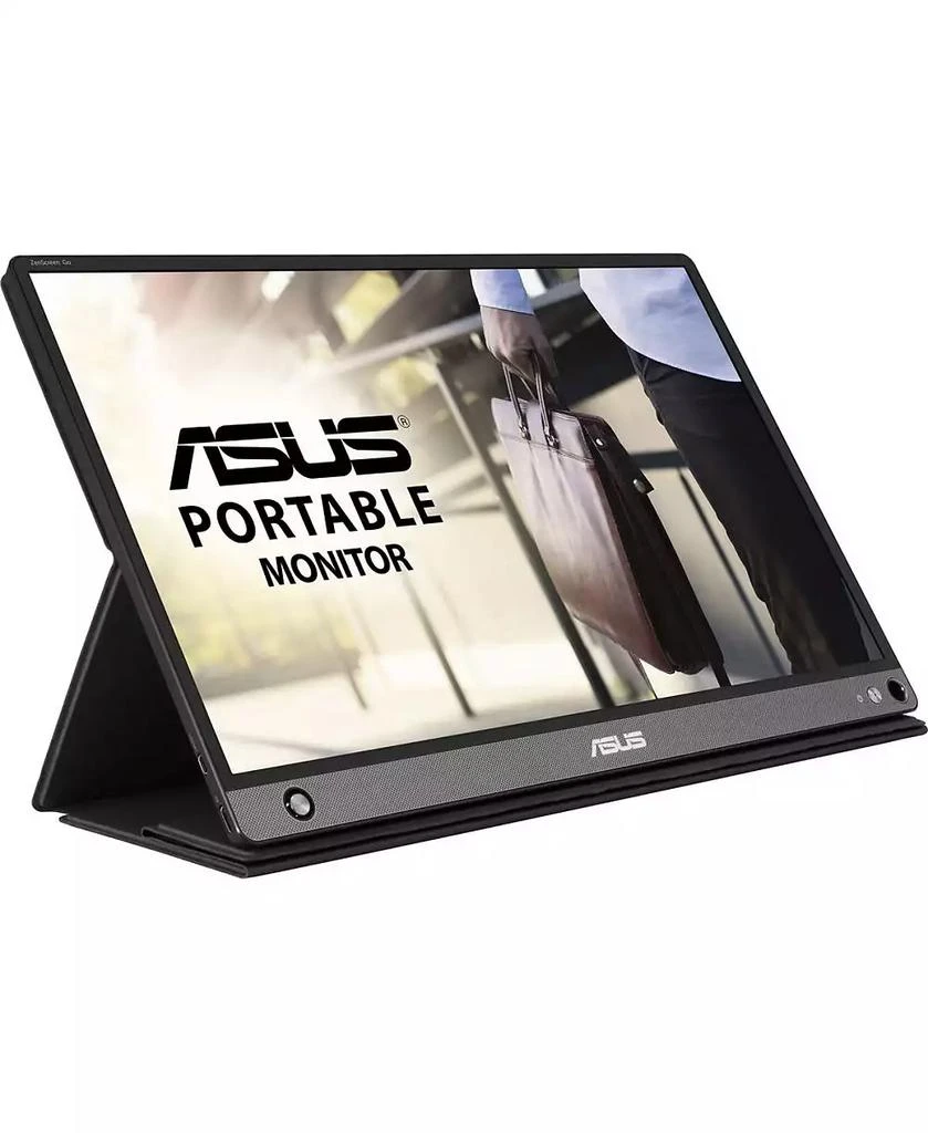 ASUS ZenScreen Go MB16AHP 15.6" Full HD IPS LCD Monitor with Built-In Speakers, 1920x1080, USB Type-C, Micro HDMI 1