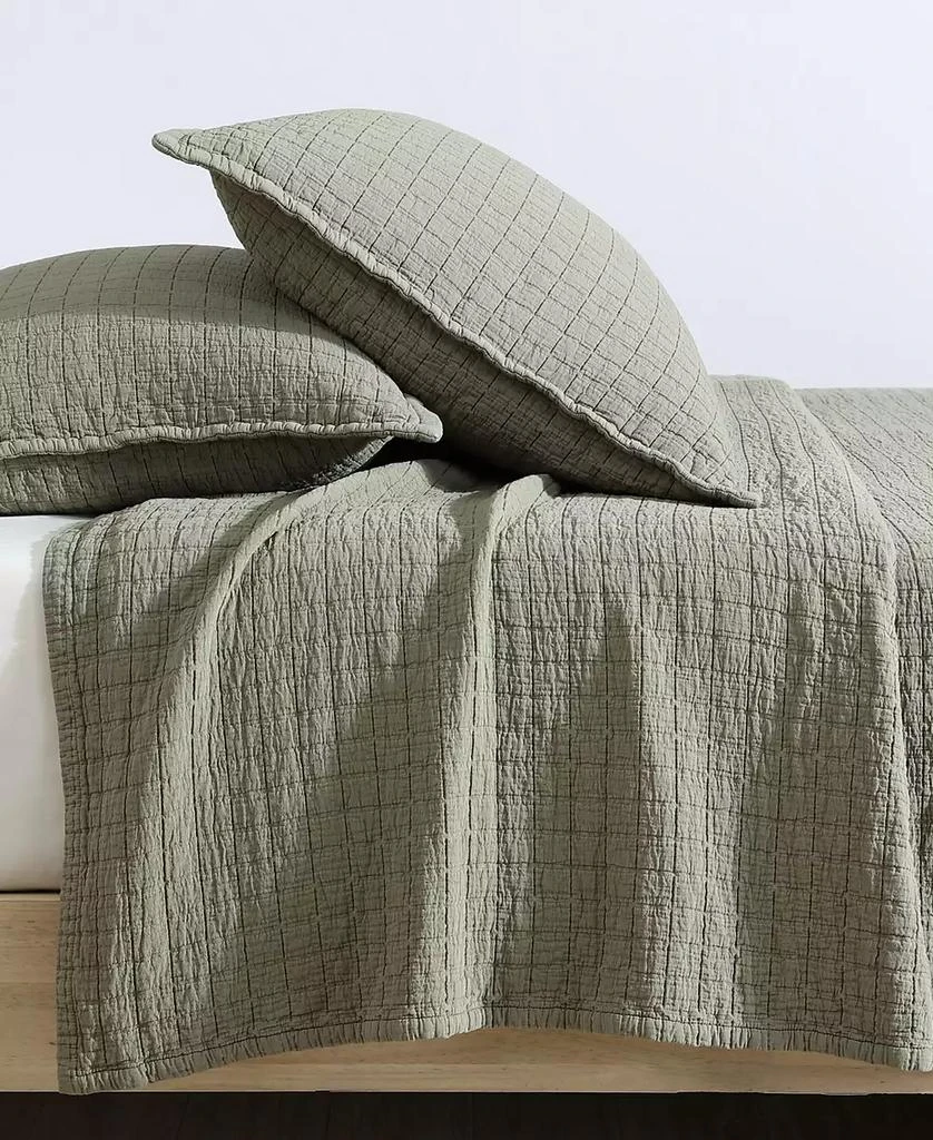 Calvin Klein Essential Garment Washed Cotton Jacquard Coverlet 2