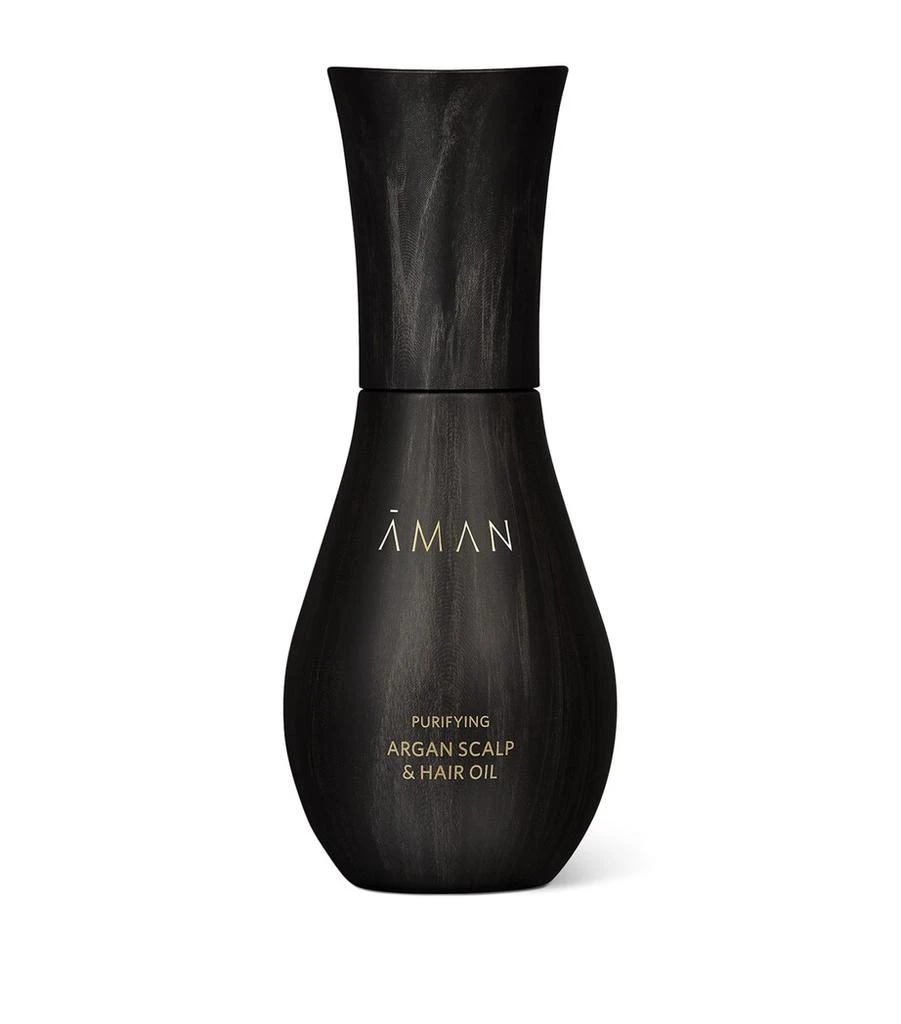 AMAN Purifying Argan Scalp and Hair Oil (50ml) 1