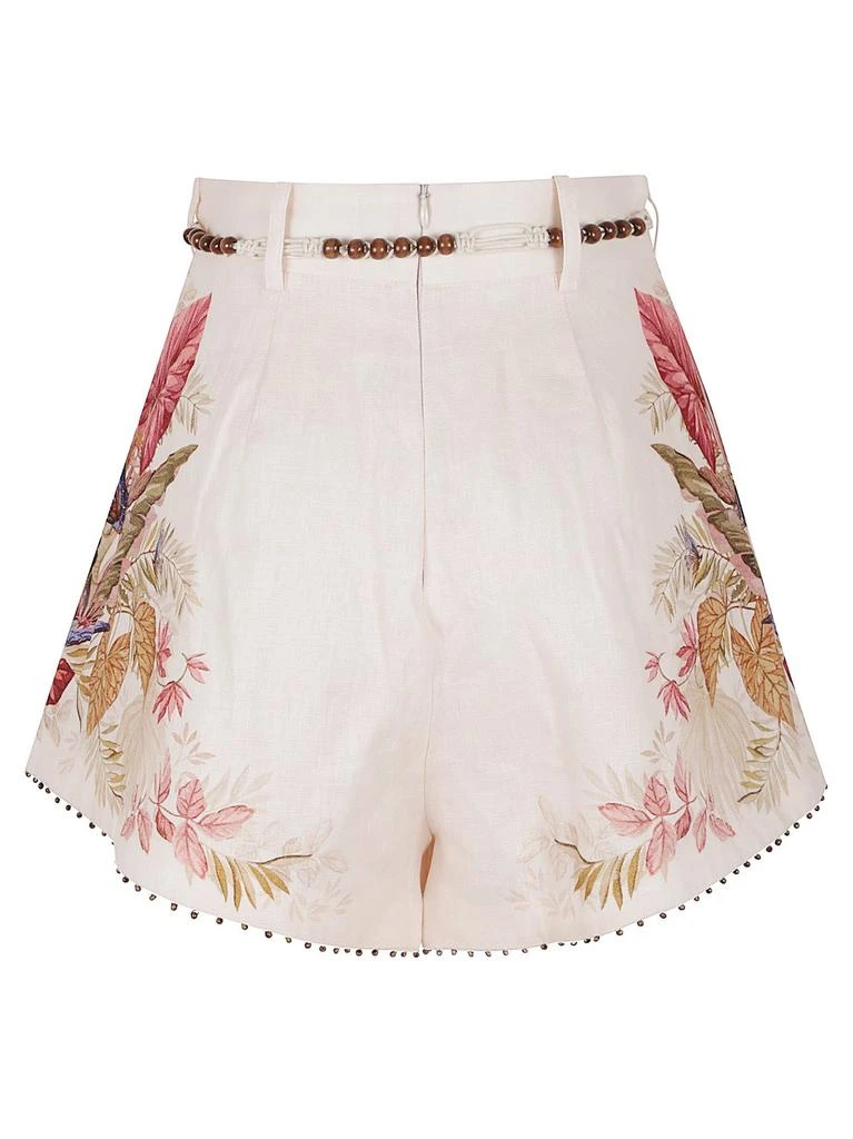 Zimmermann Zimmermann Ascension Tuck Palm Floral Printed Shorts 2